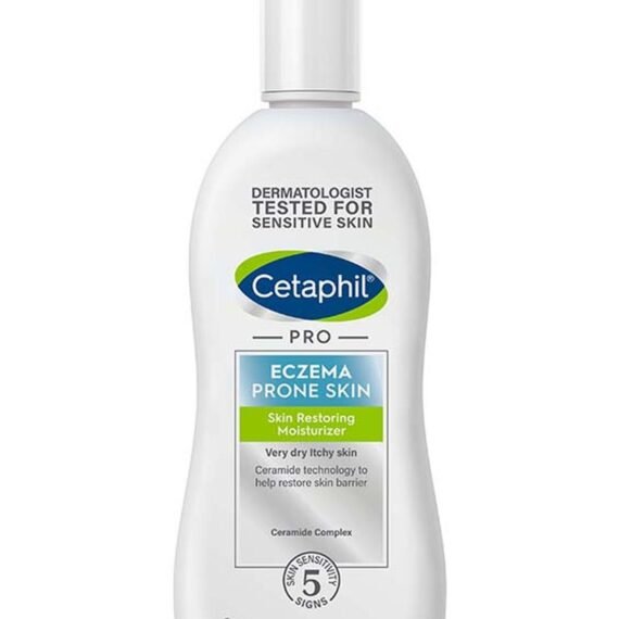 Pro Eczema Prone Skin Restoring Moisturizer, For Dry, Itchy, Irritated Skin, Parabens Free, Unscented Clear 295ml