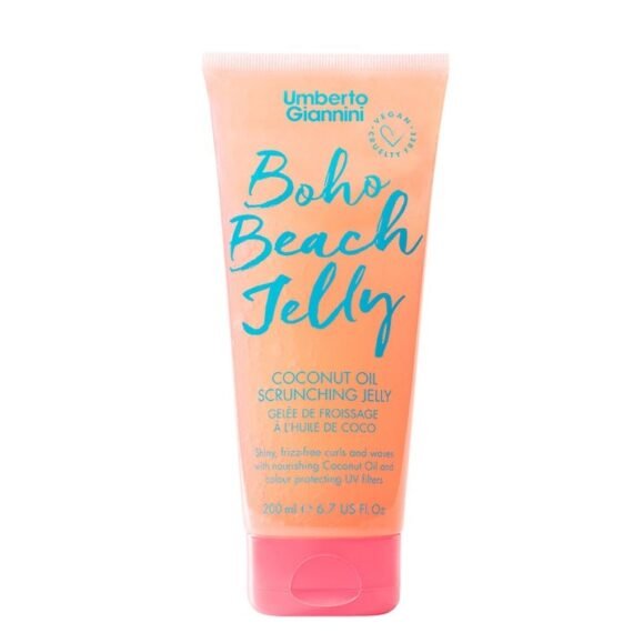 Umberto Giannini Vegan and Cruelty Free Coconut Oil Scrunching Boho Beach Jelly, 200ml