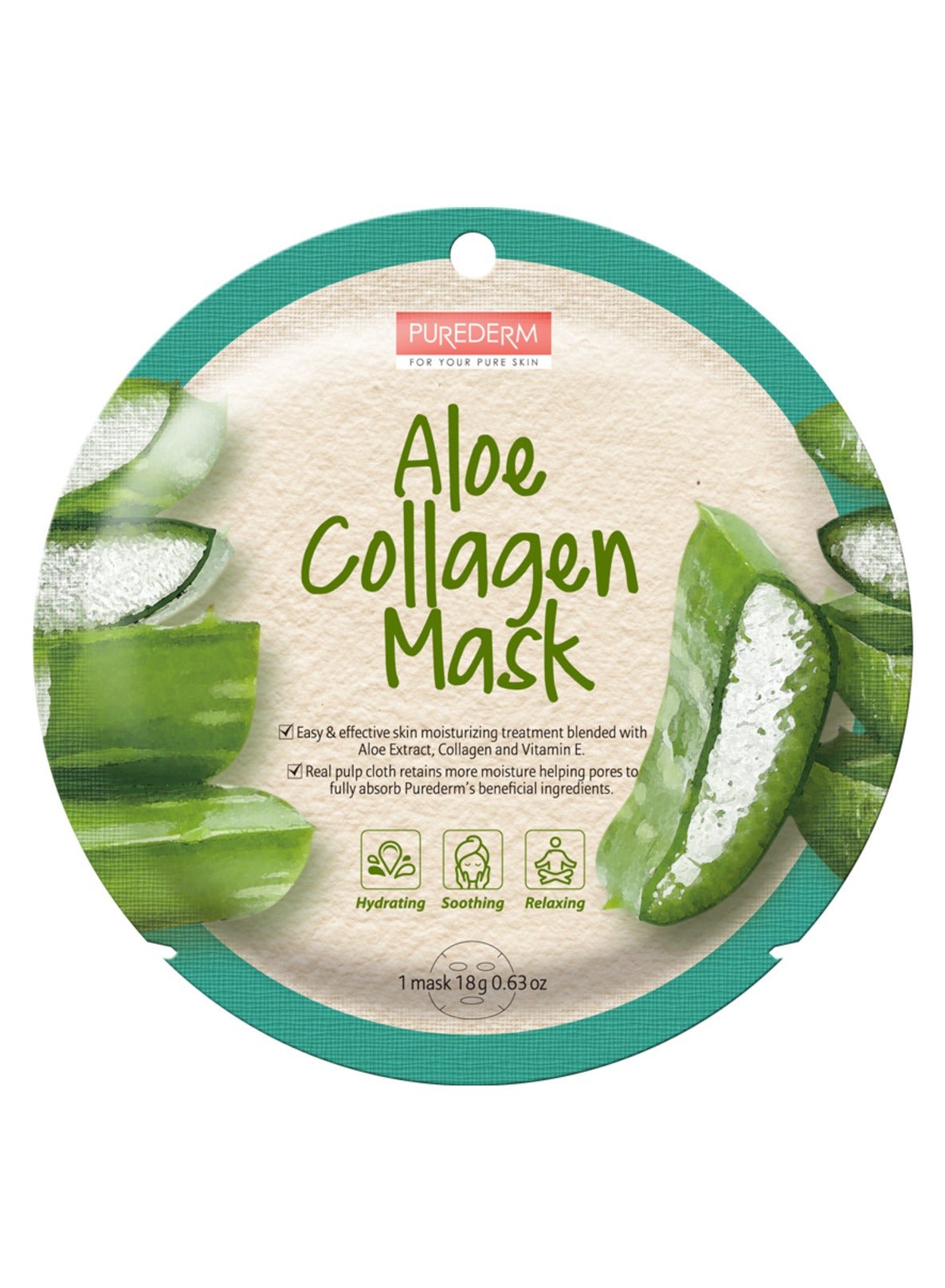 Purederm Aloe Collagen Mask