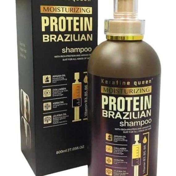 Brazilian Moisturizing Shampoo with Keratin Protein Queen, 800 ml