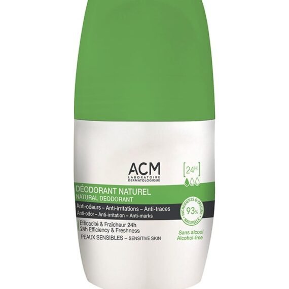 Natural Deodorant, 50ml – 24H Gentle Deodorant with Natural Ingredients