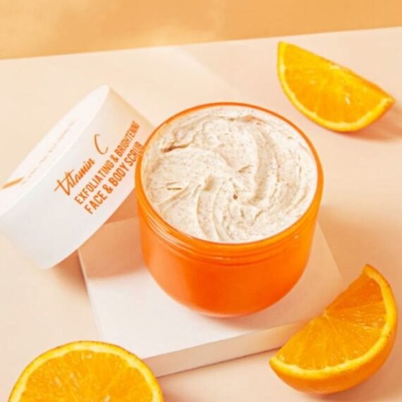 Vitamin C Exfoliating And Brightening For Face and Body Scrub 250grams
