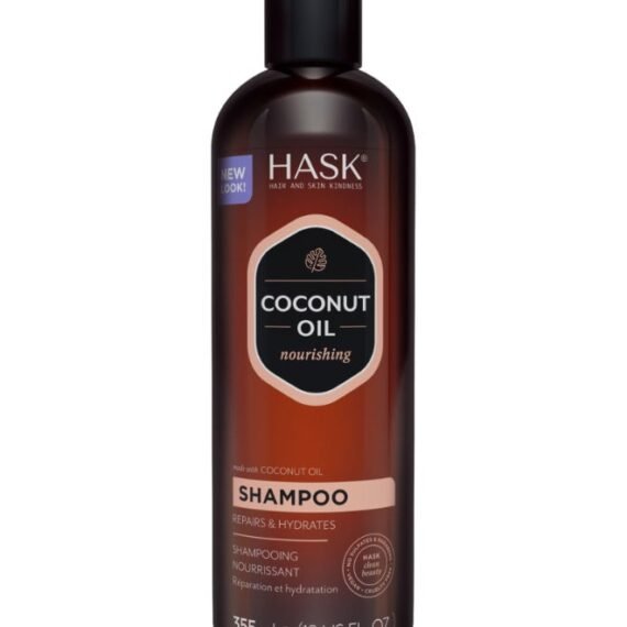 Monoi Coconut Oil Nourishing Shampoo for All Hair Types - Hydrates, Strengthens & Revitalizes Lifeless Locks 355ml