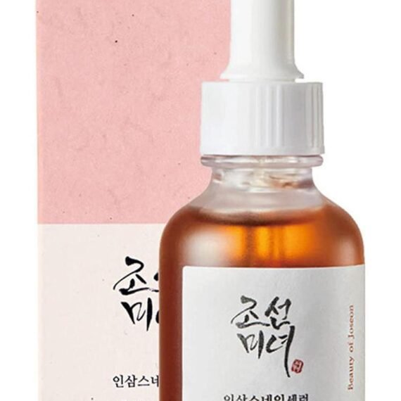 Revive Serum Snail Mucin Ginseng Hydrating Repairing Peptide Facial Moisturizer, Dark Spot Acne Scar Dull Skin Fine Lines, Korean Skin Care for Men and Women, 30ml Red 30ml