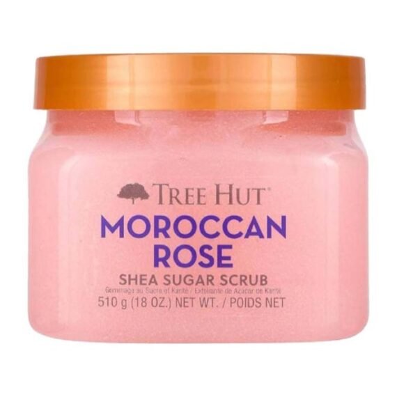 Morrocon Rose Shea Sugar Scrub Pink 510grams