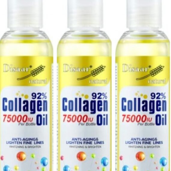 Anti-Aging Collagen Oil Brightening Face And Body Oil 100ml 3 Pcs
