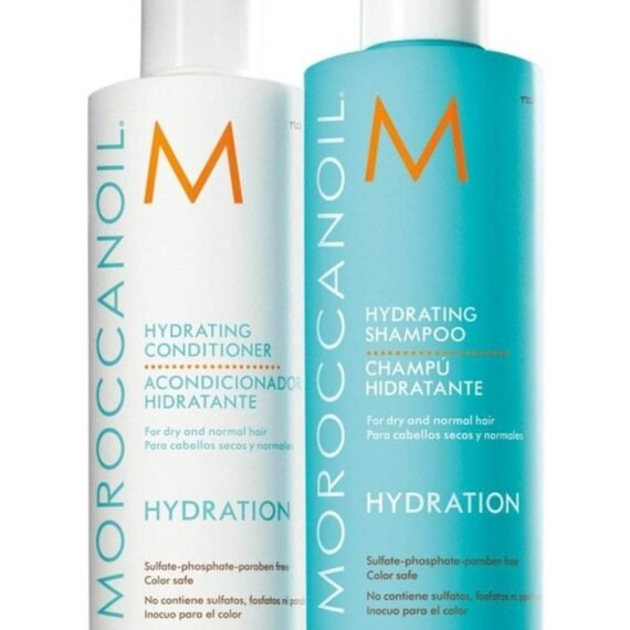 Hydrating Shampoo and Conditioner Set, 250ml Each – Sulfate-Free, Moisturizing Hair Care Duo for Dry Hair 250x2ml