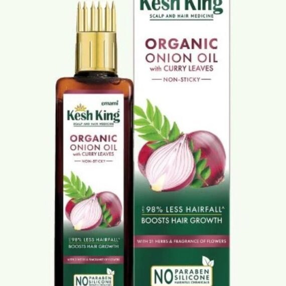 Kesh King Organic Onion Oil With Curry Leaves 100ml