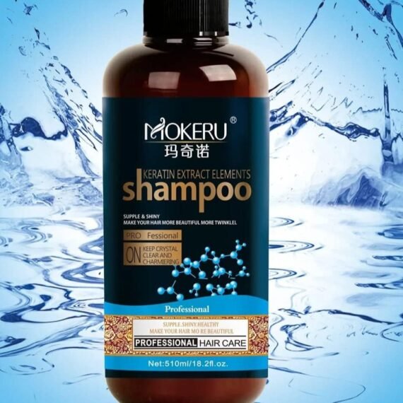 Mokeru Daily Use Keratin Shampoo with Deep Cleansing and Moisturizing Care