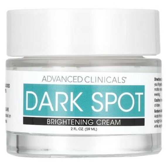 Advanced Clinicals, Dark Spot, Brightening Cream, 2 fl oz (59 ml)