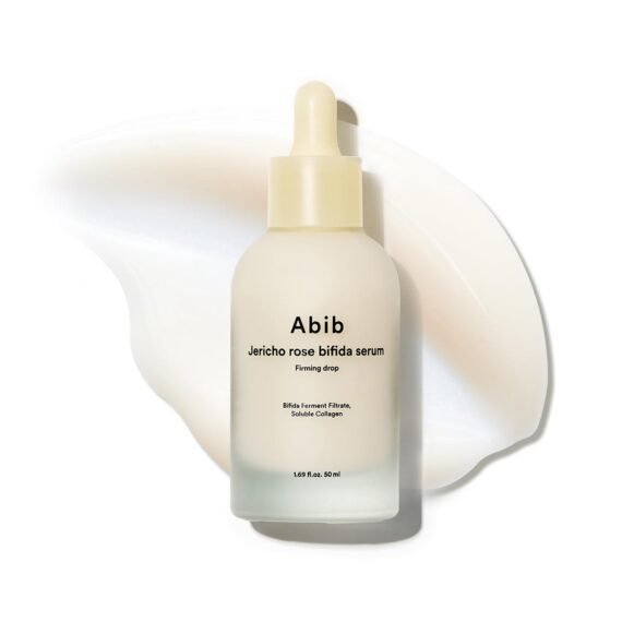 Abib Jericho Rose Bifida Serum Firming Drop 1.69 fl.oz. | Deep Hydration Serum for Dry Skin, Barrier Strength & Skin Bounce | Moisturizing Korean Skincare