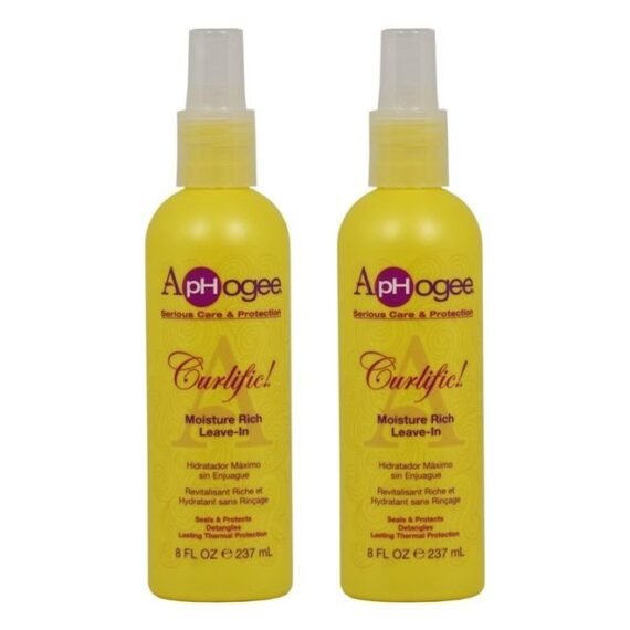 ApHogee Curlific Moisture Rich Leave-In 8oz"Pack of 2"
