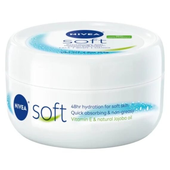 Soft Refreshingly Moisturizing Cream With Vegan Formula For Face Body And Hand 200ml