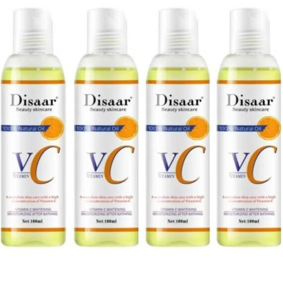 vitamin c brightening face and body oil 100ml 4 Pcs