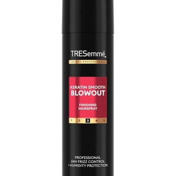 TRESemmé Anti-Frizz Finishing Spray Keratin Smooth for a Flexible Hold, Weightless, 7 Fl Oz
