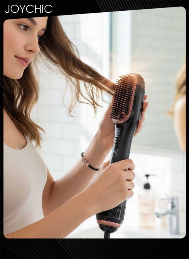 Hair Dryer Brush Ceramic Dryer And Styler 2 In 1 Professional