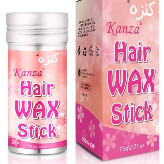 Hair Wax Stick 75g for Better Hair Texture & Luster Hair Styling Wax Small Broken Hair Finishing Cream Edge Control Slick Stick Hair Pomade Stick for Men and Women