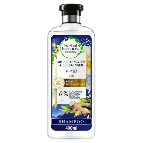 Bio Renew Natural Shampoo With Golden Moringa Oil For Hair Smoothness Multicolour 400ml