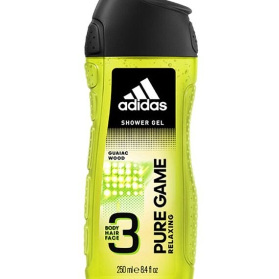 Pure Game 3In1 Body, Hair And Face Shower Gel Multicolour 250ml