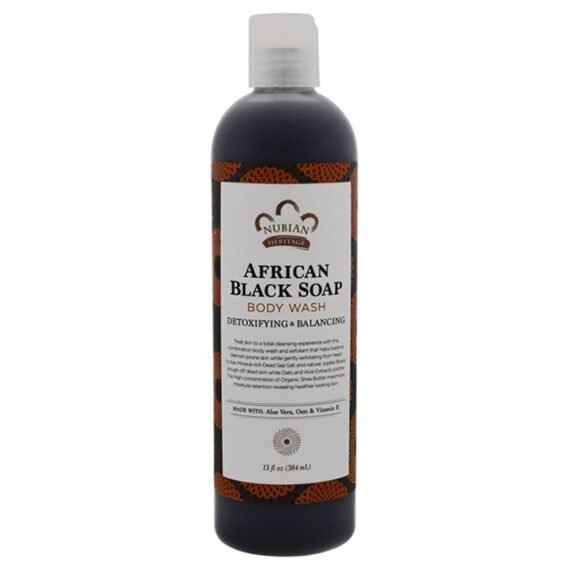 African Black Soap Body Wash Black 384ml