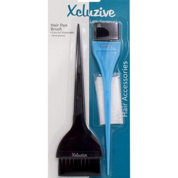 2-Piece Hair Dye Brush Multicolour