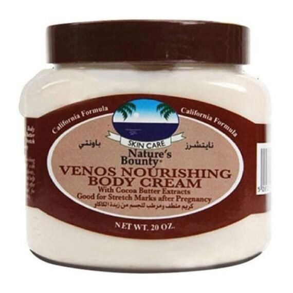 Venos Nourishing Body Cream With Cocoa Butter Extracts 600ml
