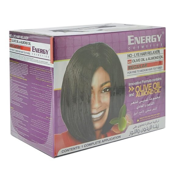 No-Lye Hair Relaxer With Olive Oil And Almond Oil - Regular
