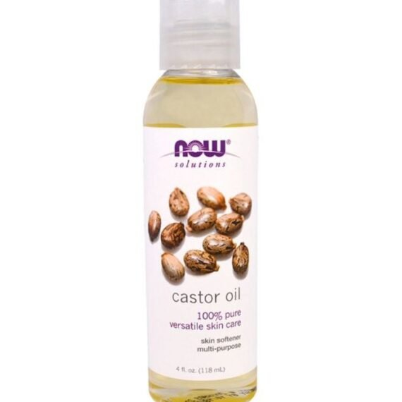 UV Protected Pure Castor Skin Softener Oil Clear 118ml
