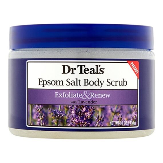 Lavender Epsom Salt Body Scrub 454grams