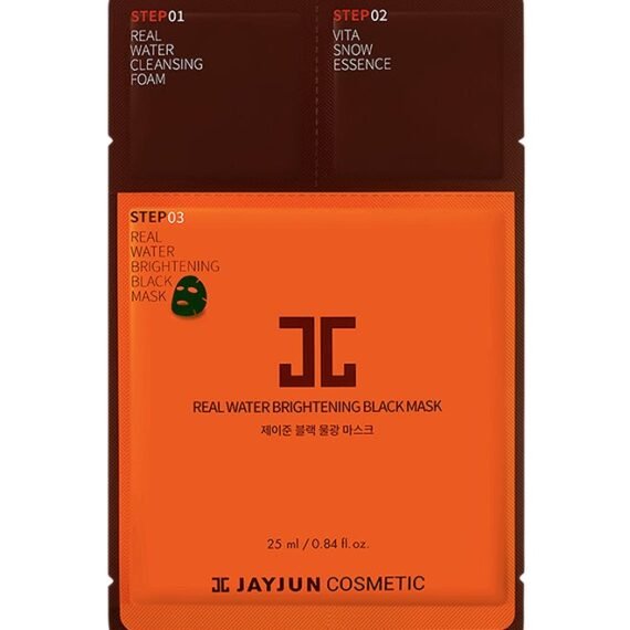 Real Water Brightening Black Mask 25ml