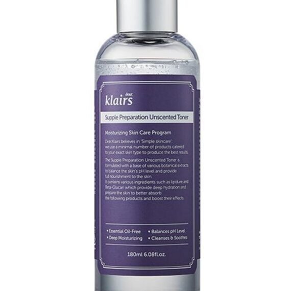Supple Preparation Unscented Toner Clear 180ml