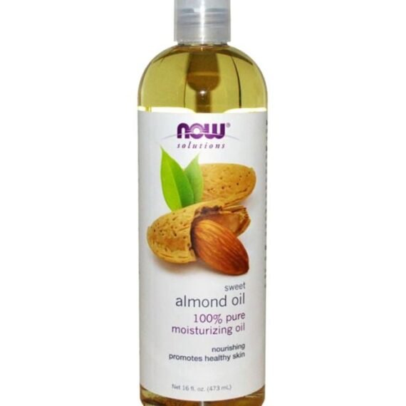Pure Sweet Almond Body Oil Clear 473ml
