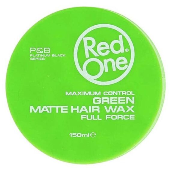 Maximum Control Full Force Matte Hair Wax Green 150ml