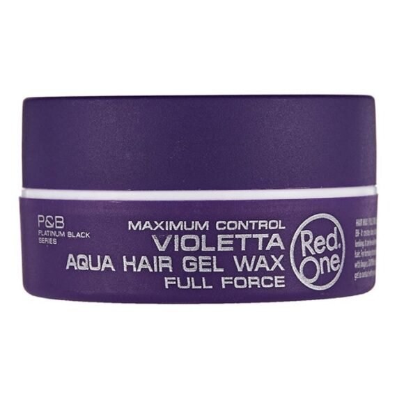 Maximum Control Full Force Aqua Hair Wax Purple 150ml