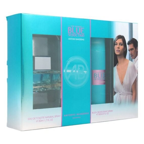 Blue Seduction Gift Set (EDT 1.7 oz, Body Deodorant 5 oz)
