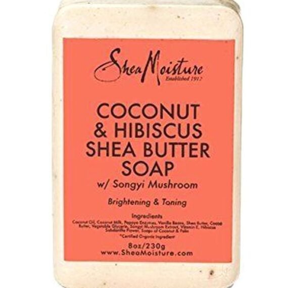 Coconut And Hibiscus Bar Soap Beige