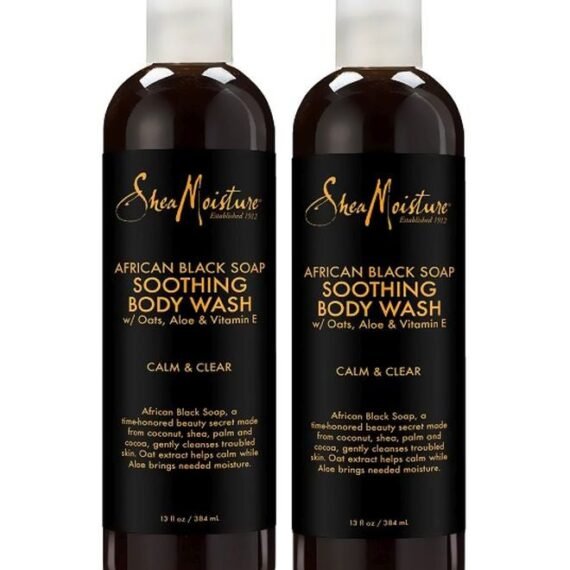2-Piece African Body Wash Black