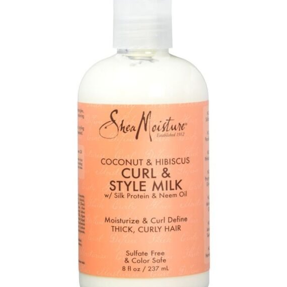 Coconut & Hibiscus Curl & Style Milk 8 oz White