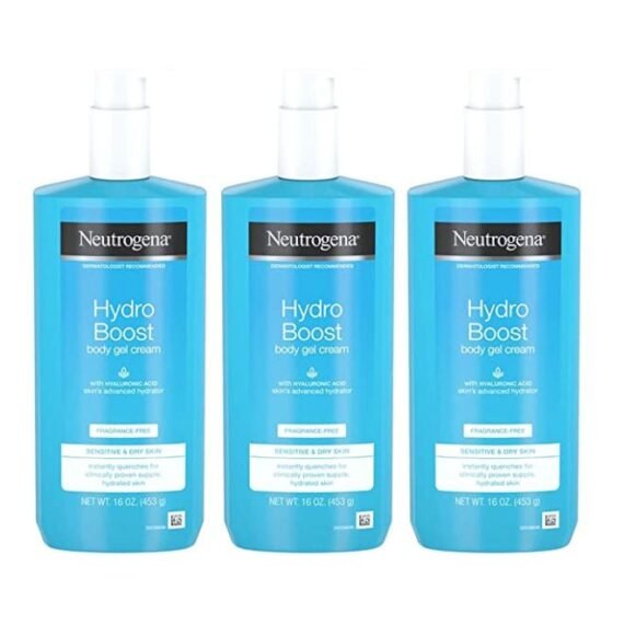 Pack Of 3 Hydro Boost Hydrating Body Gel Cream 453grams