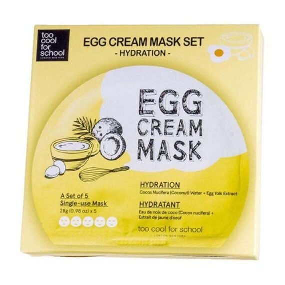 Egg Cream Mask Hydration Set, 28 g 28grams