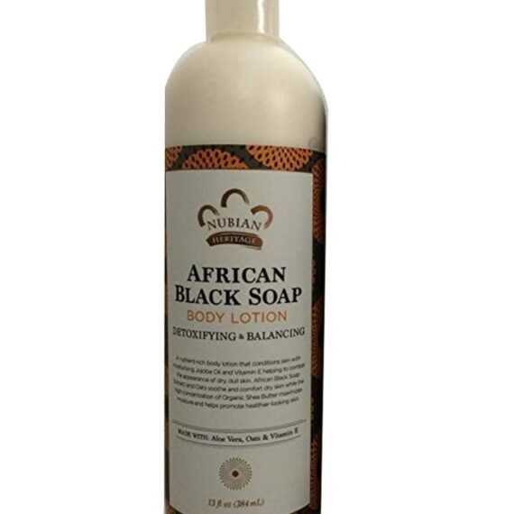 African Black Soap Body Wash And Body Lotion