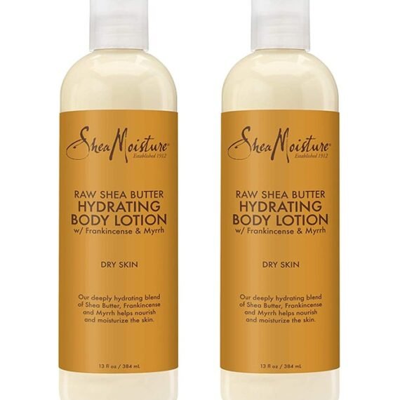 2-Piece Raw Shea Butter Body Lotion Set 2x384ml