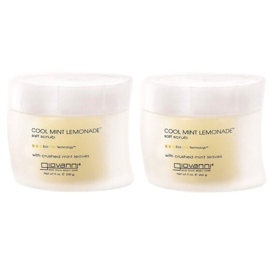 2-Piece Cool Mint Lemonade Salt Scrub Set