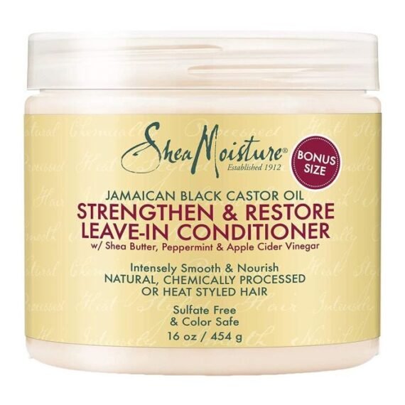 Jamaican Black Castor Oil Strengthen And Restore Leave-In Conditioner Beige