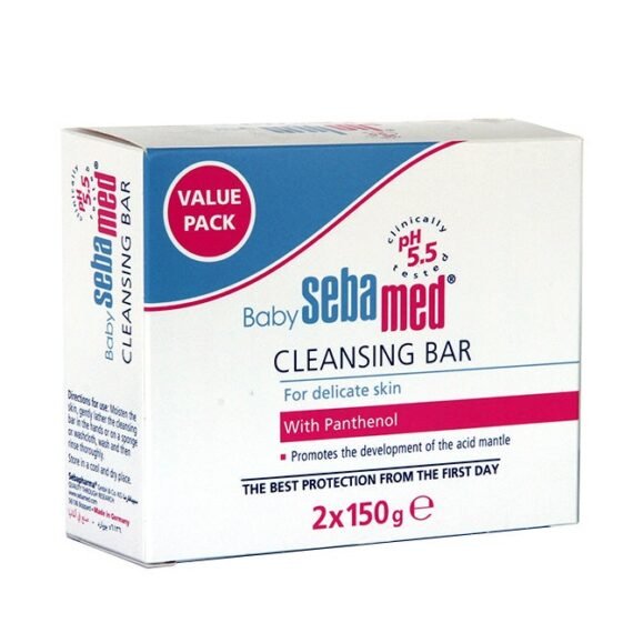 Pack Of 2 Baby Cleansing Bar White 150grams