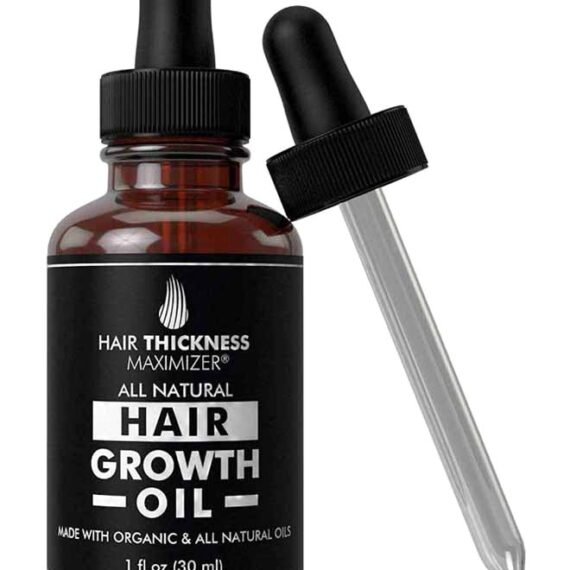 All Natural Hair Growth Oil With Dropper 30ml