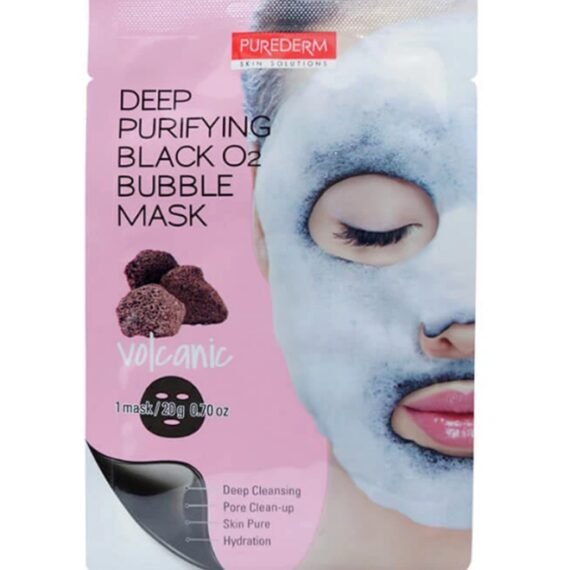 Deep Purifying Black O2 Bubble Mask Charcoal 20grams