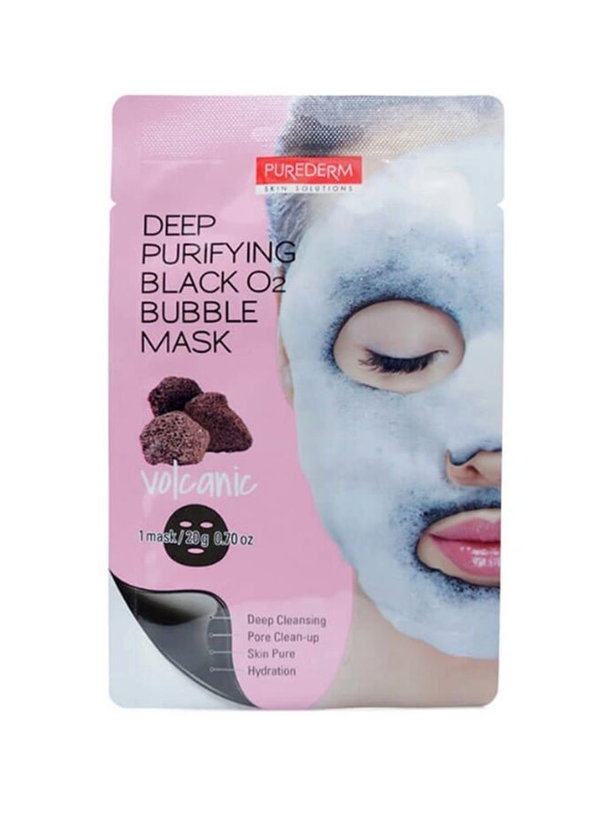 Deep Purifying Black O2 Bubble Mask 20grams