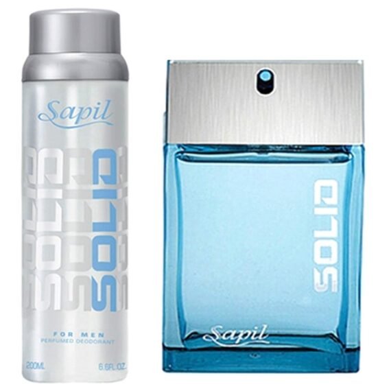 Solid Perfumed Deodorant And EDT Gift Set Perfumed Deodorant 200ml, EDT 100ml