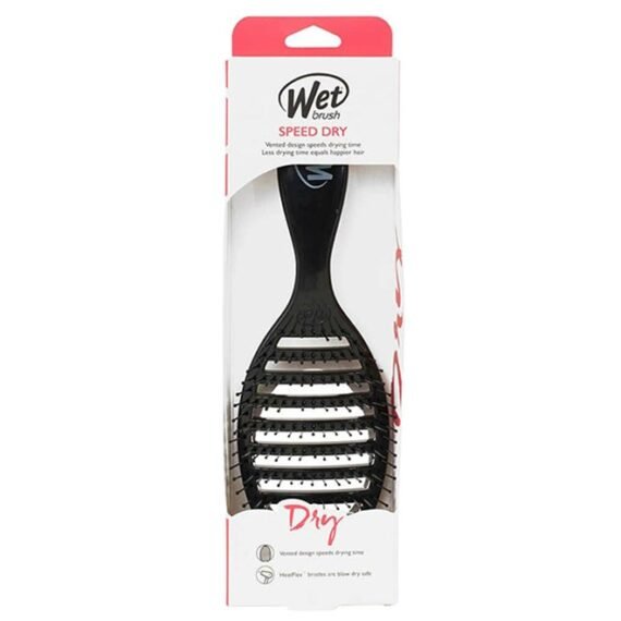 Speed Dry Hair Brush Black 3.53inch
